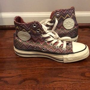 NWOT Missoni Converse